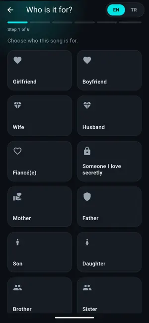 AI Custom Song Gift Maker screenshot 2