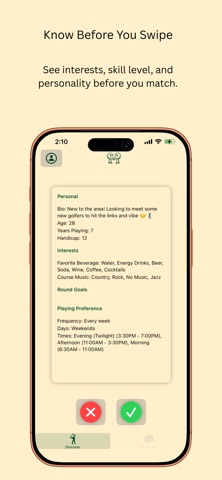 Mulli Buddy - Golf Matching Screenshot 8 of 9