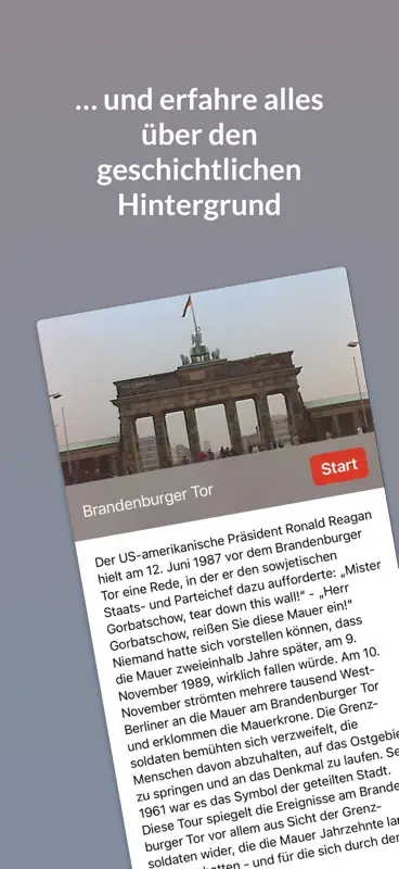Mauerschau: Berliner Mauer App screenshot 10 of 10