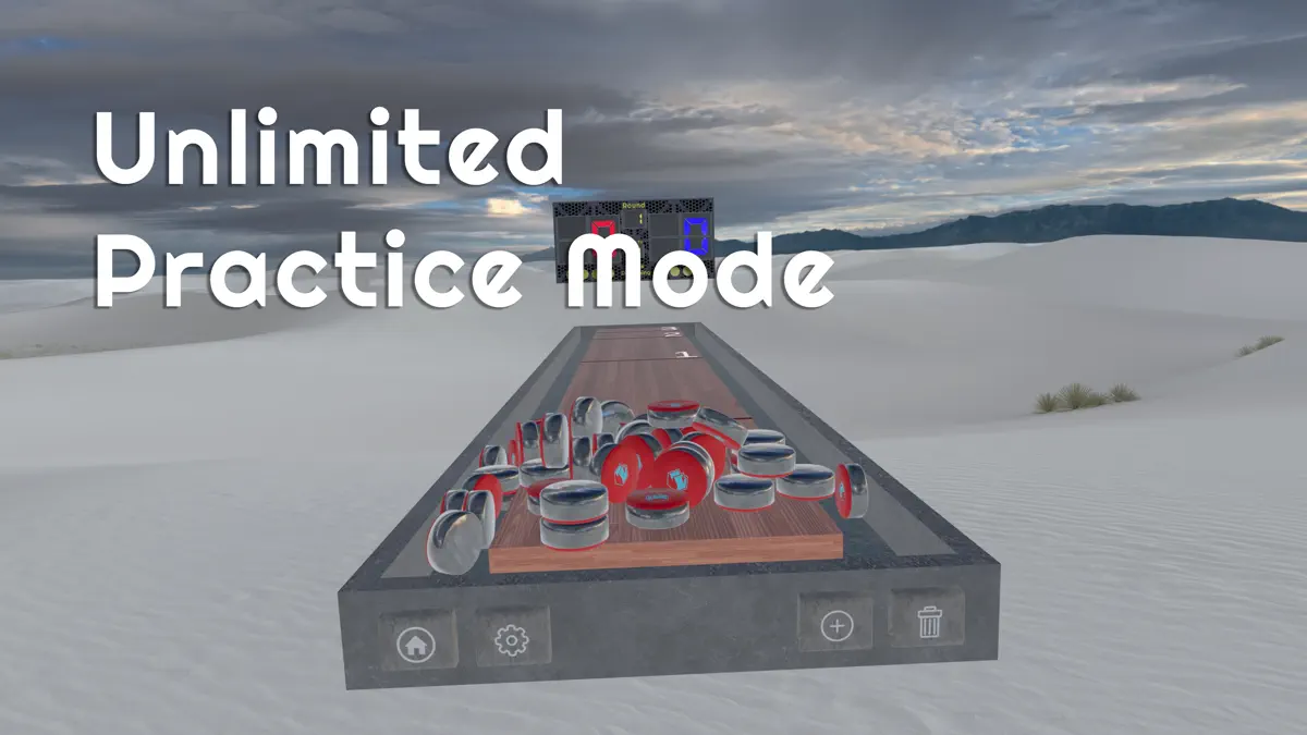 Tabletop Shuffleboard Pro screenshot 2