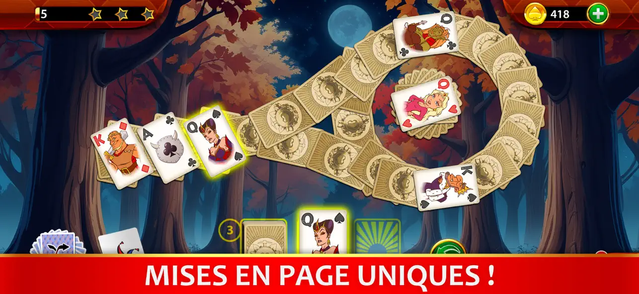Screenshot #1 pour Solitaire Perfect Match