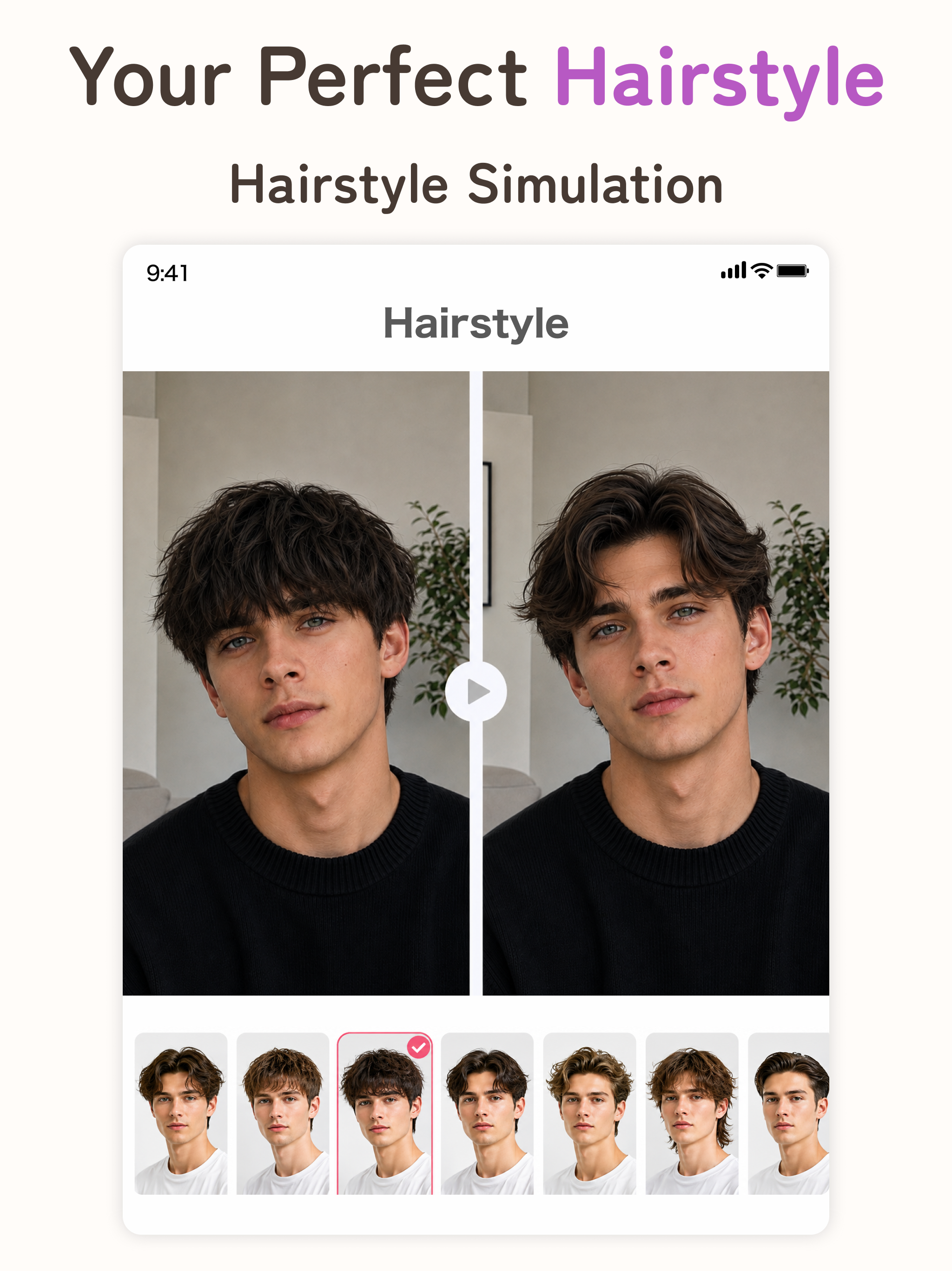 Hair Color & Hairstyle AI App screenshot 6