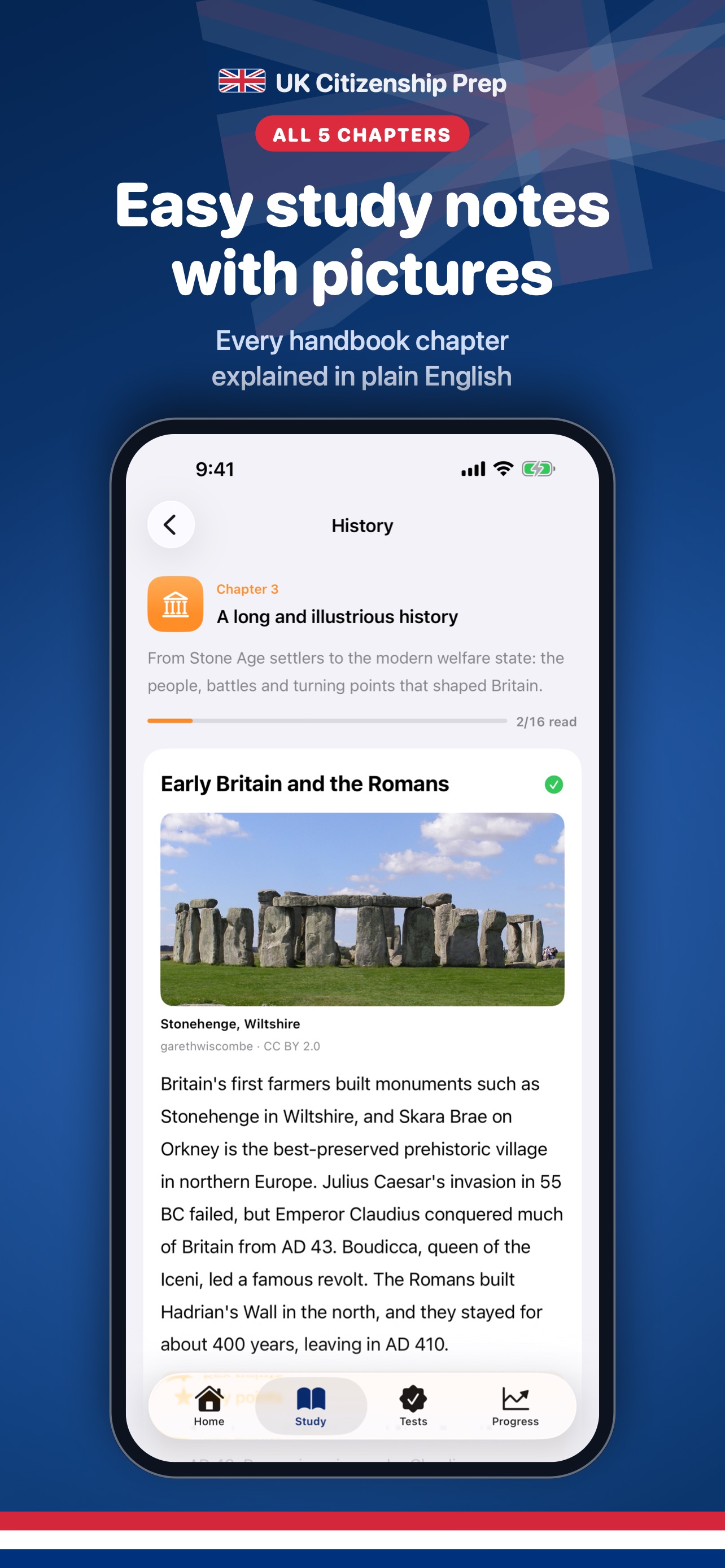 Screenshot 2 of UK Test Prep