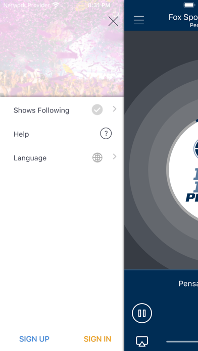 Fox Sports Pensacola The Fan Screenshot