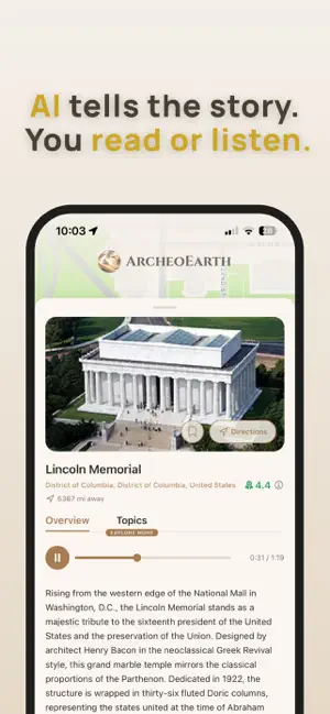 ArcheoEarth: History Guide screenshot 2