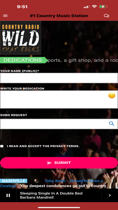 Wild Country Radio Screenshot