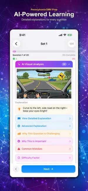 PA DMV Prep screenshot 1