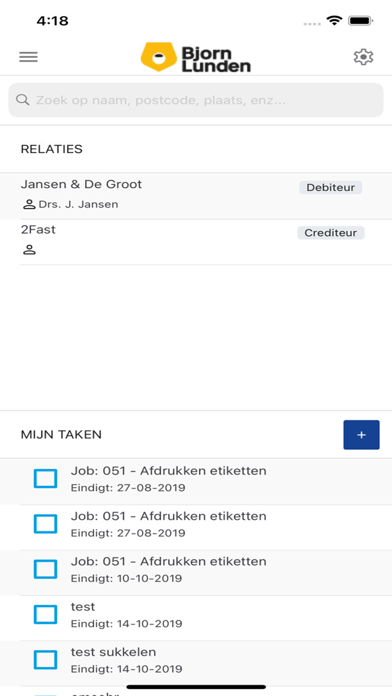 Screenshot #2 pour KING CRM