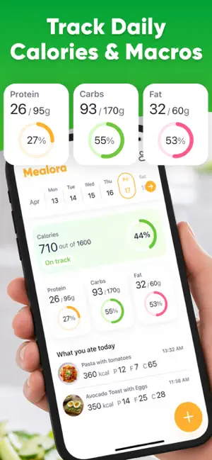 AI Calorie Tracker - Mealora screenshot 2