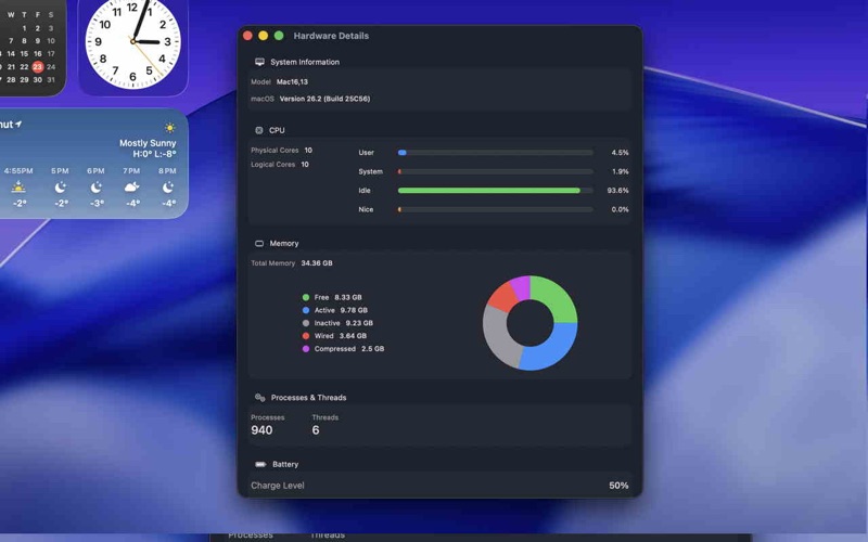 GT Uptime screenshot