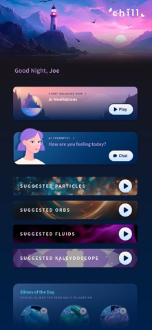 Chill：抗压玩具与睡眠 screenshot