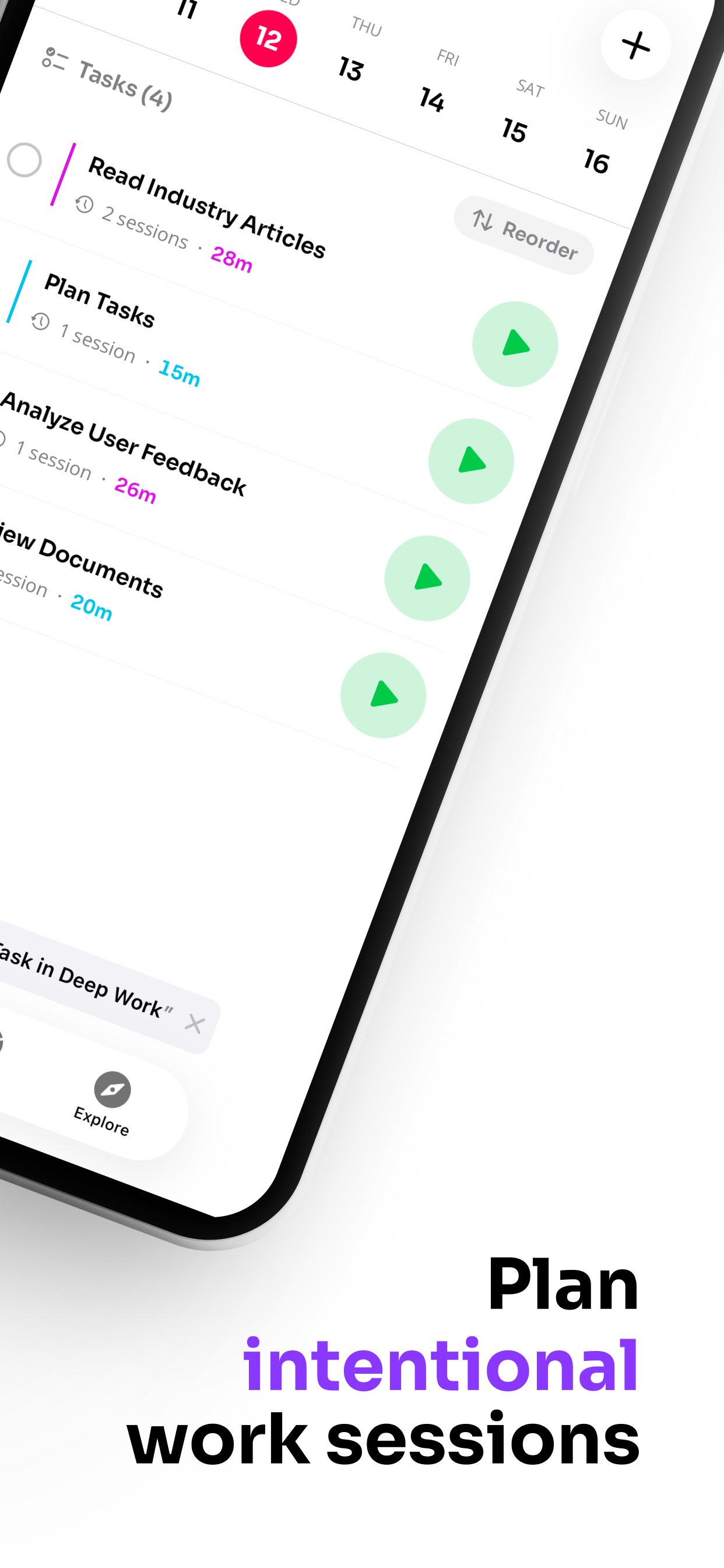Deep Work: Focus & Flow screenshot 3