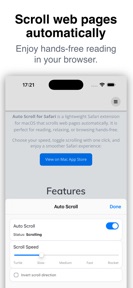 Auto Scroll for Safari screenshot