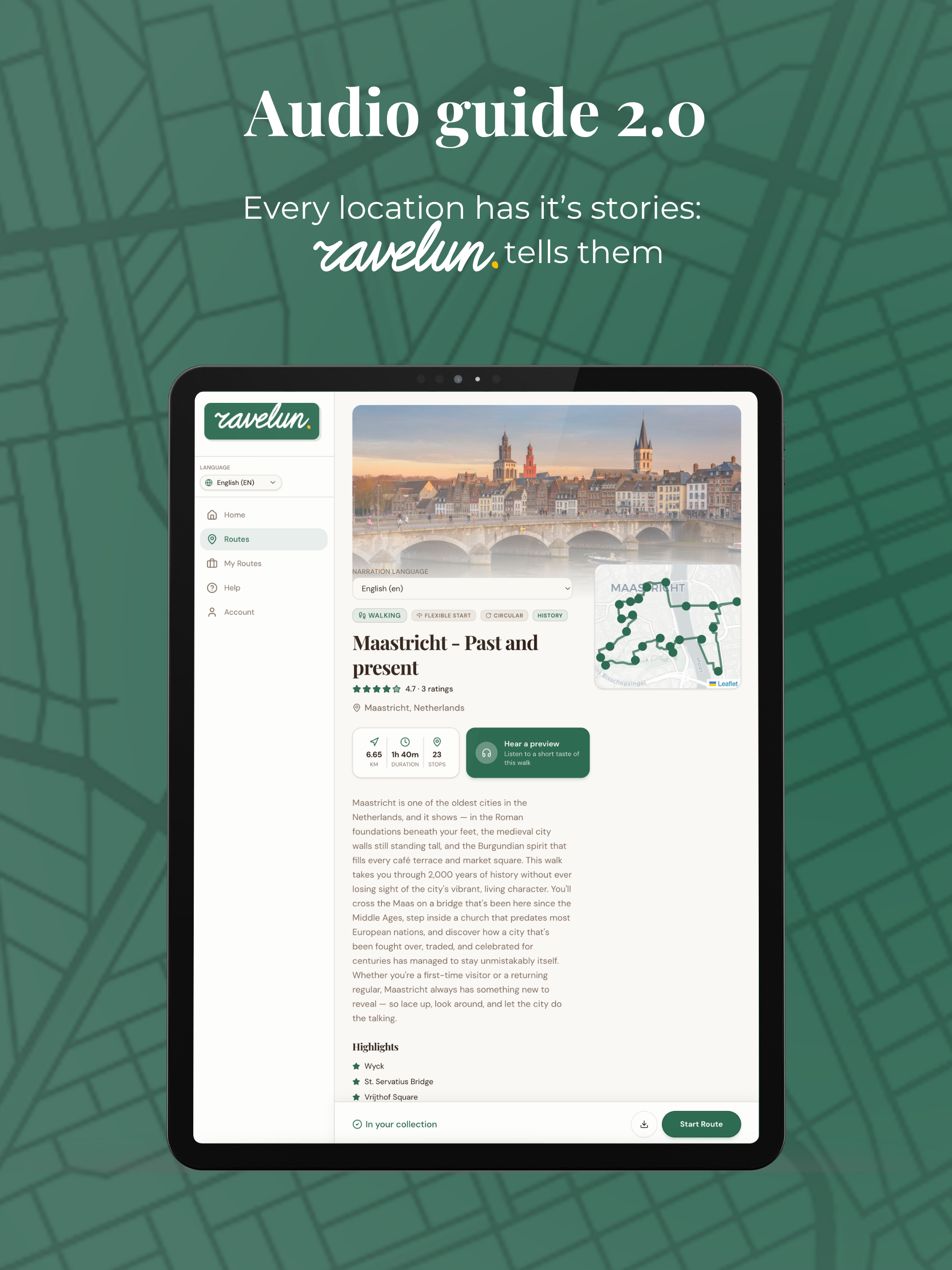 Ravelun - Audio Tours 2.0 screenshot 7