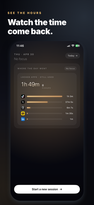 Ritual: Focus Block Schedule Screenshot 5 of 5