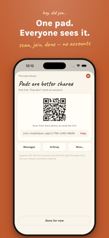 hey, did you: Shared Notepad Screenshot 2 of 8