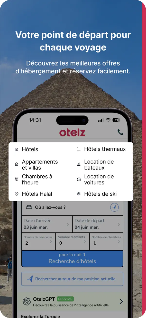 Screenshot #1 pour Otelz 21000+ Hôtels en Turquie