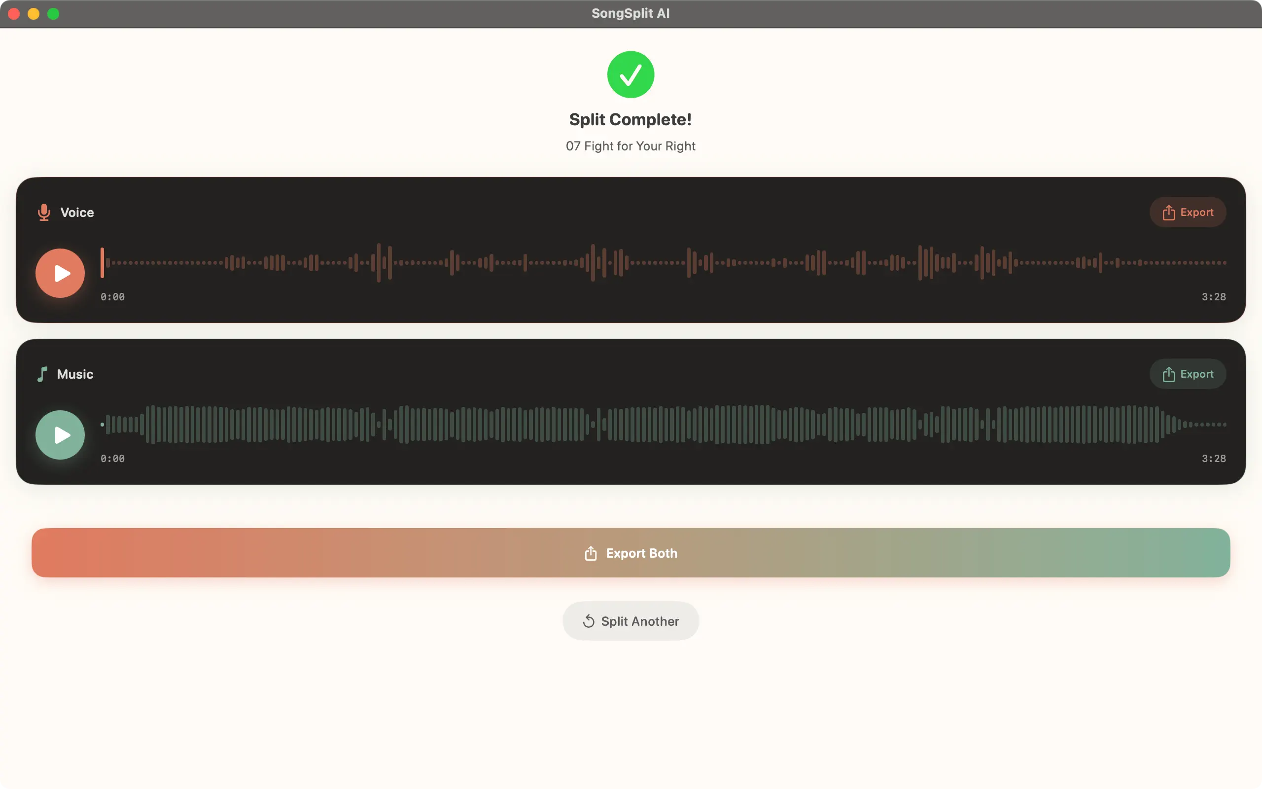 #8. SongSplit AI (iOS) 由: Aaron Hampton