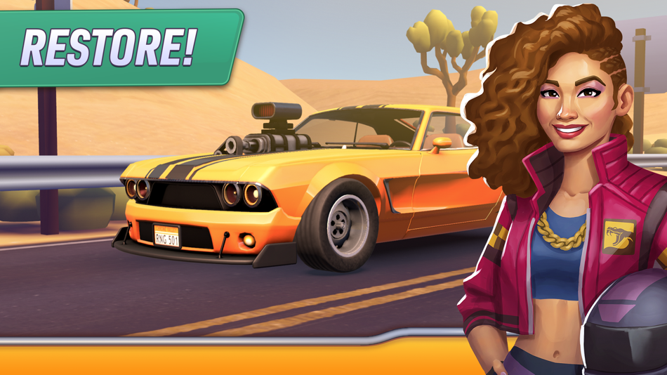 #6. Chrome Valley Customs (iOS) 作者: Offroad Games