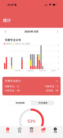 番茄时钟任务助手 screenshot