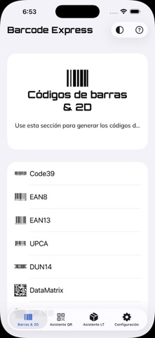App screenshot