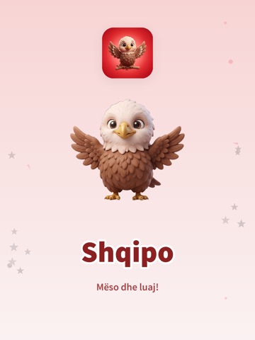 Shqipo - Mëso shqip Albanian iPad screenshot