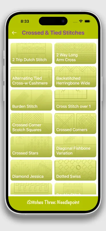 iStitches Three: Needlepoint screenshot 6 of 7