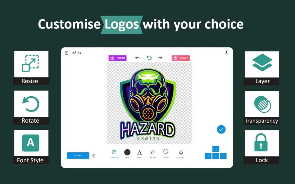 #2. AI Logo Generator . Logo Maker (macOS) 由: Muhammad Junaid Ashraf