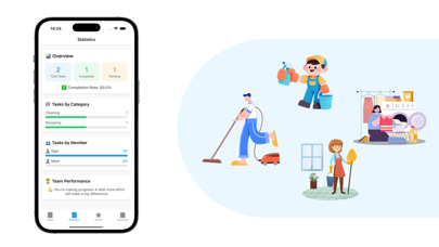Family Task Division app screenshot