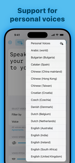 ‎SpeakLine – Text to Speech Screenshot