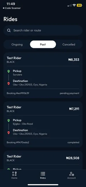 Chauffly for Chauffeurs screenshot 2