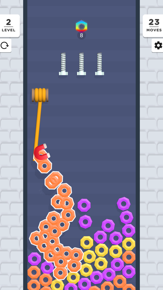 #5. Pull Nuts (iOS) 由: bugra bayrak