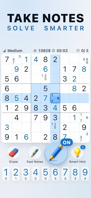 Sudoku No Pop-up Ads screenshot 3