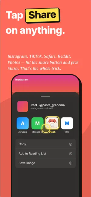 Stash Anything: Save Links screenshot 3