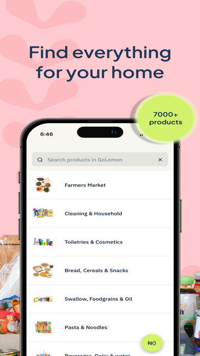 Screenshot #1 pour GoLemon: Grocery & Essentials