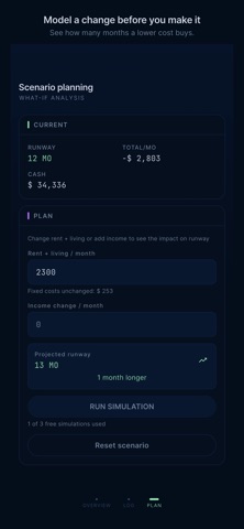 Financial Runway screenshot 1