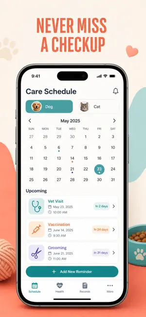 Pet Care Tracker: Health Log screenshot 2