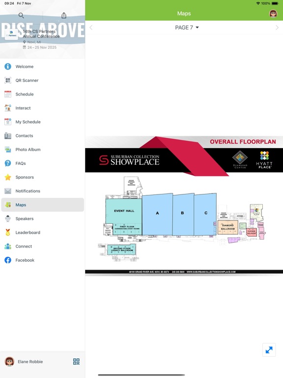 CS Partners Annual Conference iPad screenshot 3 - Business app