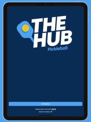 The Hub Pickleball iPad screenshot