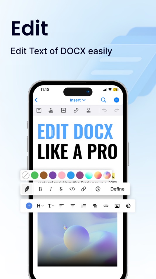 #4. Office Word:Edit Word Document (iOS) 由: Rhophi Analytics LLP