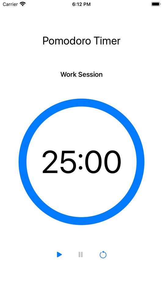 Minimal Pomodoro (iOS) 由: Koichi Kondo Minimal Pomodoro (iOS) 由: Koichi Kondo