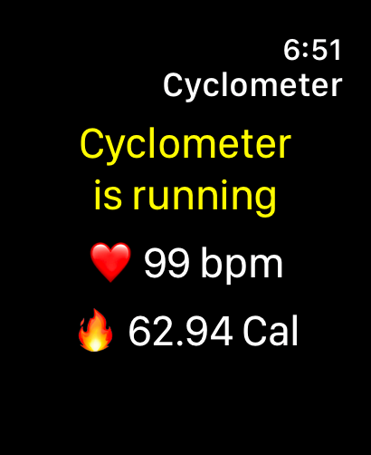 Cyclometer screenshot 7