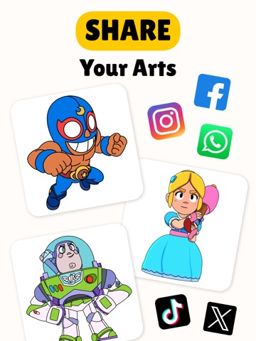 Brawl Art: Stars Skin Maker iPad screenshot