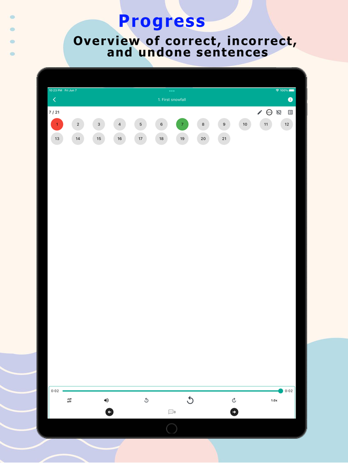 Go Dictation - Listen  Write