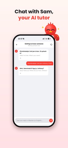 Shqip - Learn Albanian iPhone screenshot
