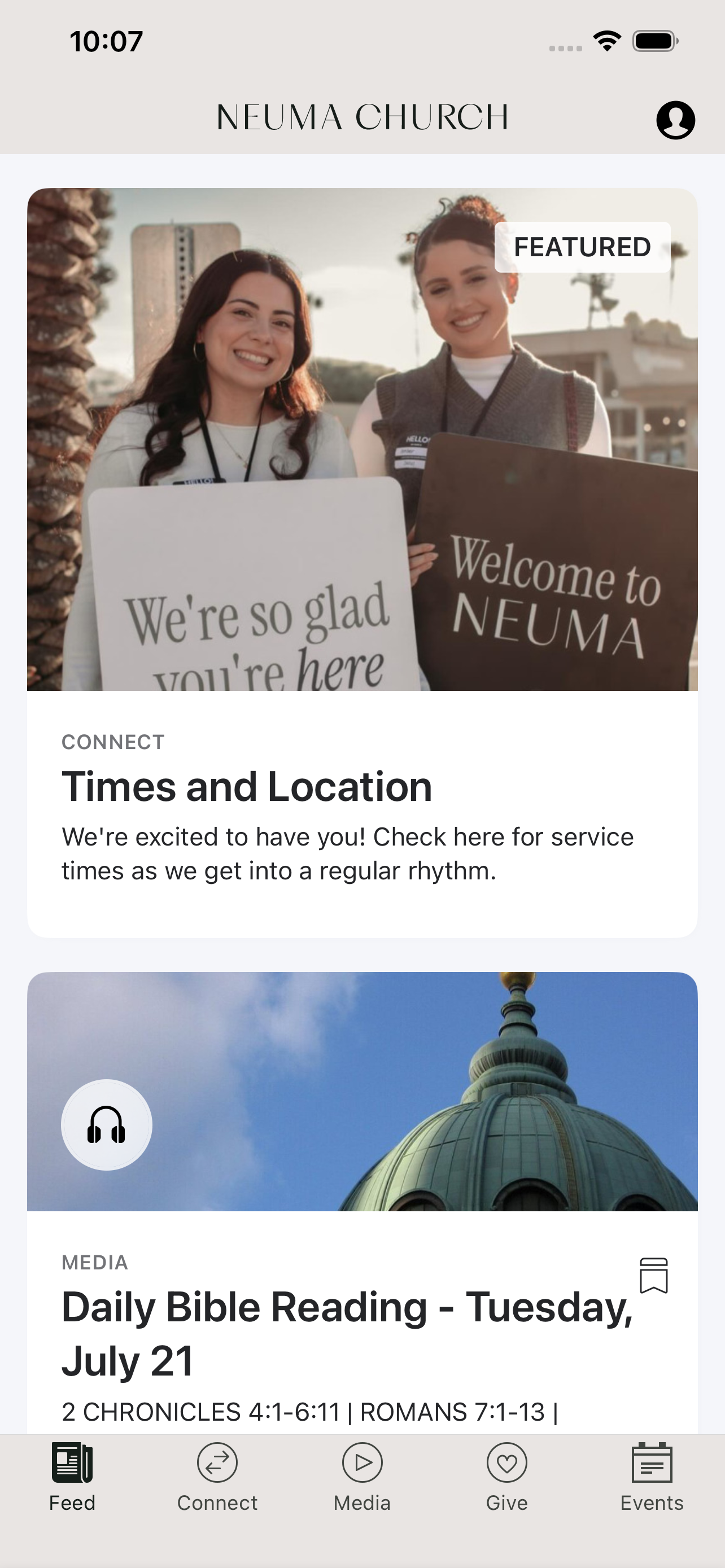 NEUMA Church LA screenshot 2