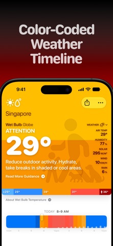 Wet Bulb Temperature Tracker Screenshot 2 of 5
