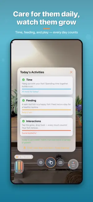 Little Splashy: AR Pet Fish screenshot 2