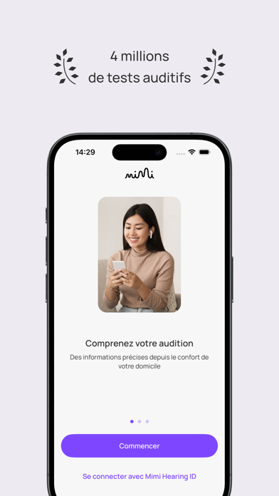 Screenshot #3 pour Test auditif Mimi