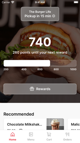 The Burger Life iPhone screenshot 1 - Food & Drink app